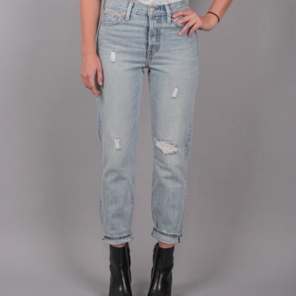 Levi’s Wedgie Fit Icon Selvedge Jeans Desert Delta